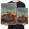 Born to be wild - Vintage Metal Signs - 20*30cm/30*40cm