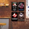 4PCS Ghstbusters Who Ya Gonna Call Supernatural Comedy - Vintage Metal Signs Set - 20*30cm/30*40cm - Movie