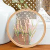 (US Local)2Pcs Round Embroidery Hoops DIY Sewing Tool for DIY Sewing Craft (20cm)