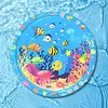 Cats Water Mat Foldable Inflatable Water Mat Baby Water Mat for Floor Tile Grass