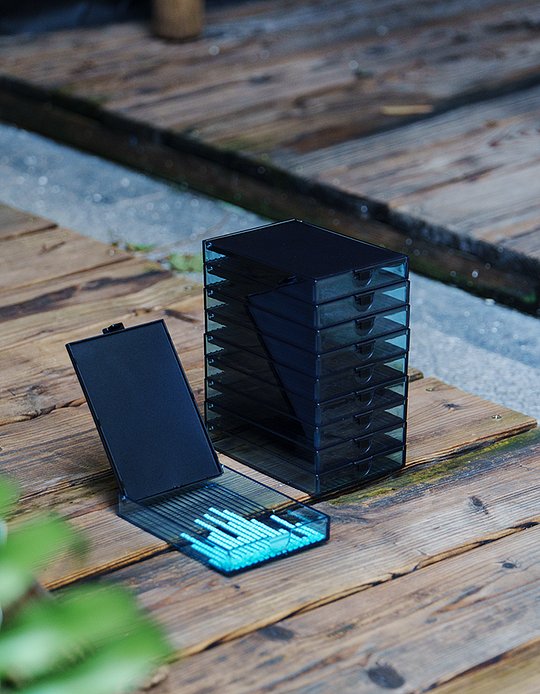 Cateared Trabricks Galaxy Series, Stackable Diamond Art Trays with