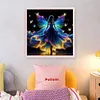 (Stamped/Counted) Fluorescent Butterfly Fairy-11CT Cross Stitch 40*40cm