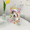 Special Shape Simple Flowers Table Top Diamond Painting Frame Kits for Families