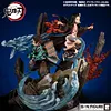 Tanjiro Kamado & Nezuko Kamado with LED - Demon Slayer: Kimetsu no Yaiba Resin Statue - BN Figure