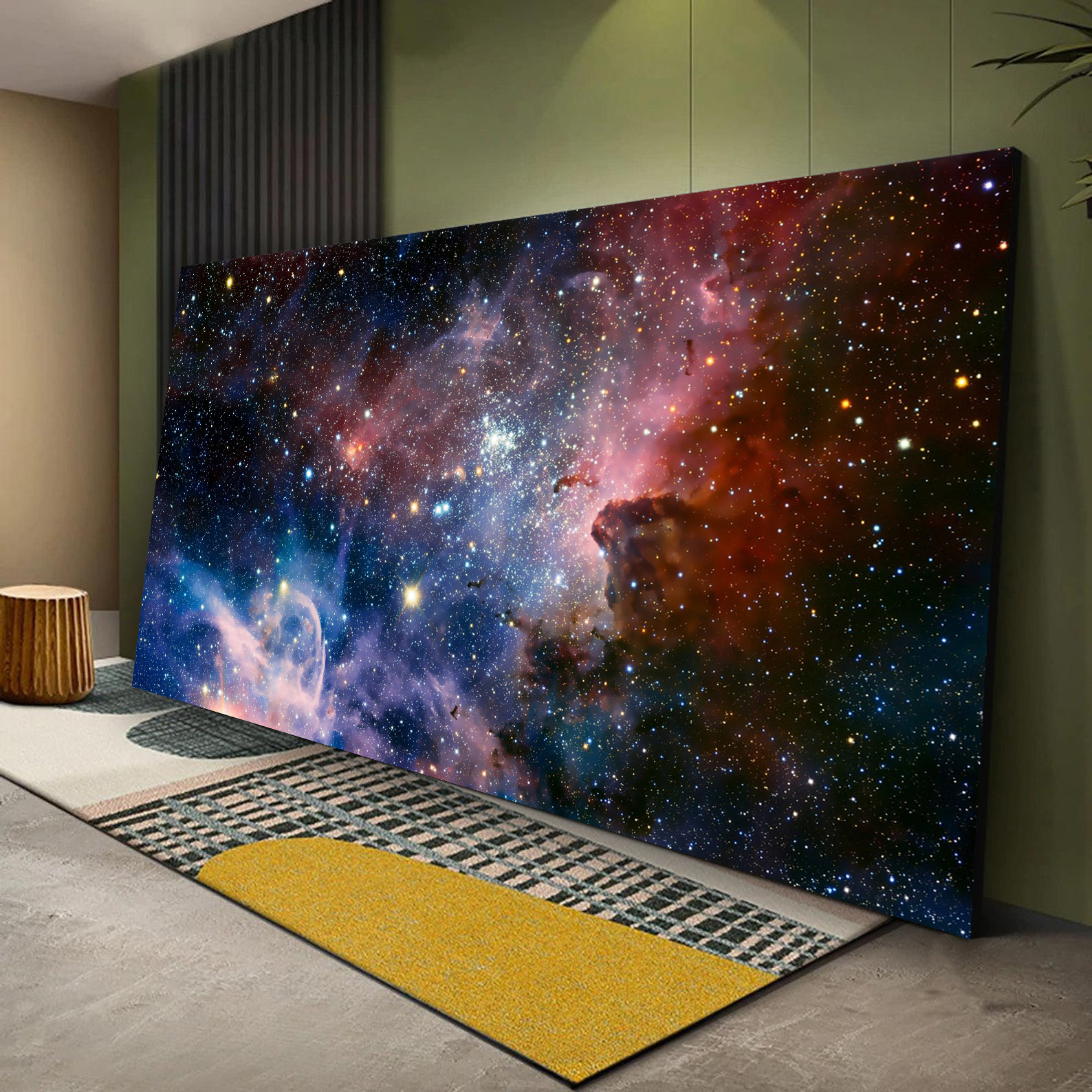 Stunning Nebula Canvas Wall Art
