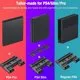 DinoFire PS4 Stand Cooling Station, Dual Controller Charging Station with 12 Game Slots, PS4 Vertical Stand Cooling Fan(Black)