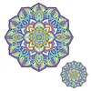 Diamond Painting Double-Layer Mandala Refrigerator Magnet 360 Rotating Magnetic Refrigerator Sticker