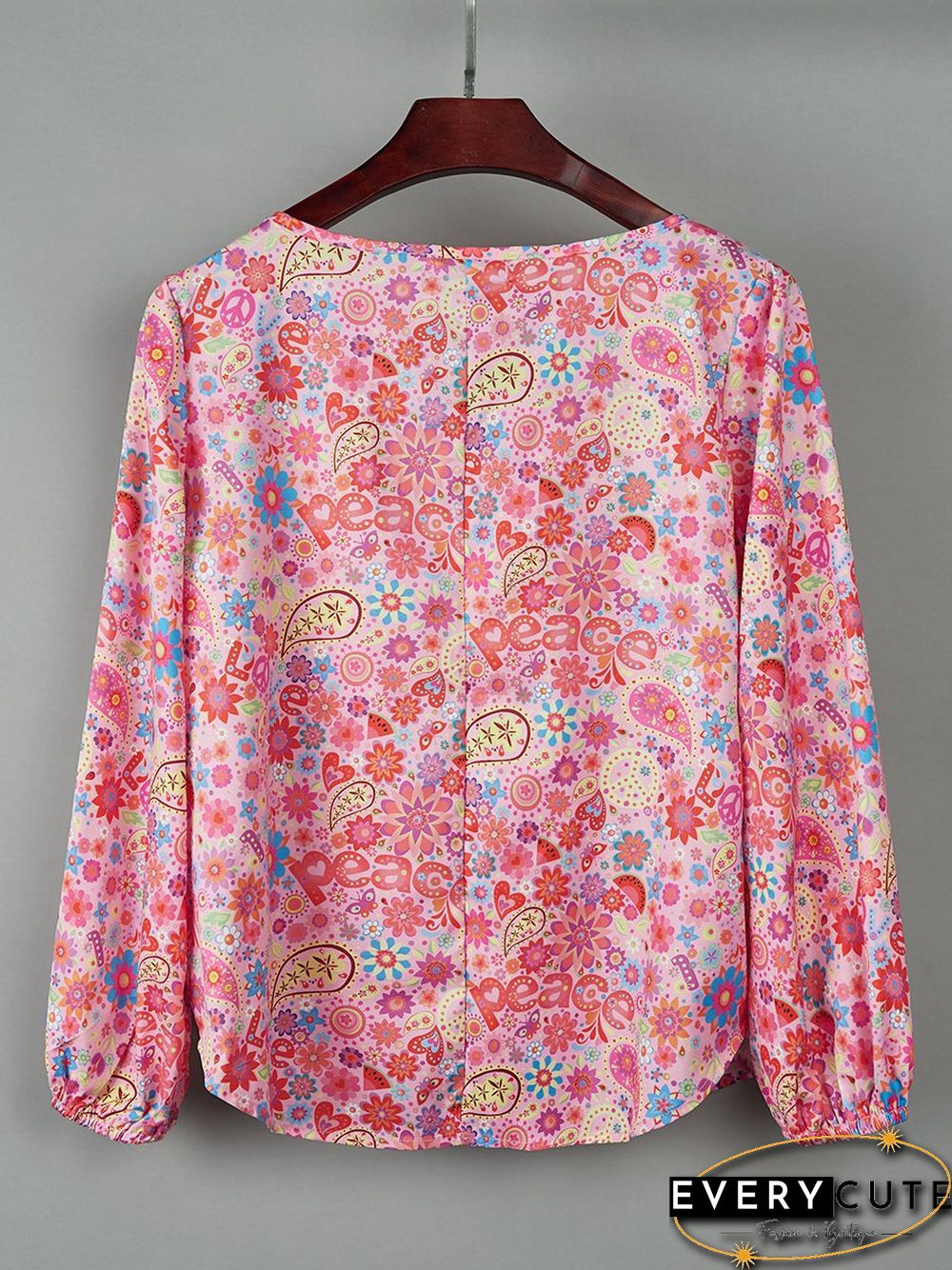 Women's Cotton Floral Print Top