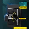 Adjustable Punch-Free Shower Head Holder Bathroom Fixture Accessories Wall-Mounted Shower Bracket Lotus Pod Fixed Wall Base