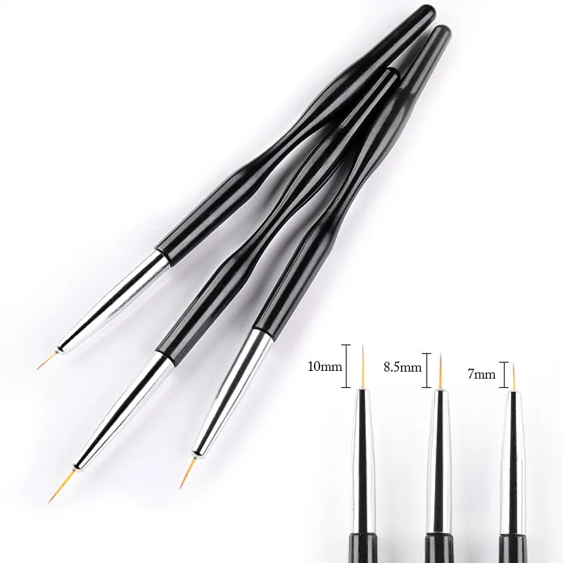 3/5/7/10PCS Multi-Styles Nail Wood Sticks Nail Dotting Pen Nail Brush Kits Nail Art Rhinestones Gems Picking Pen Nail Art Tools-Nail Inspo