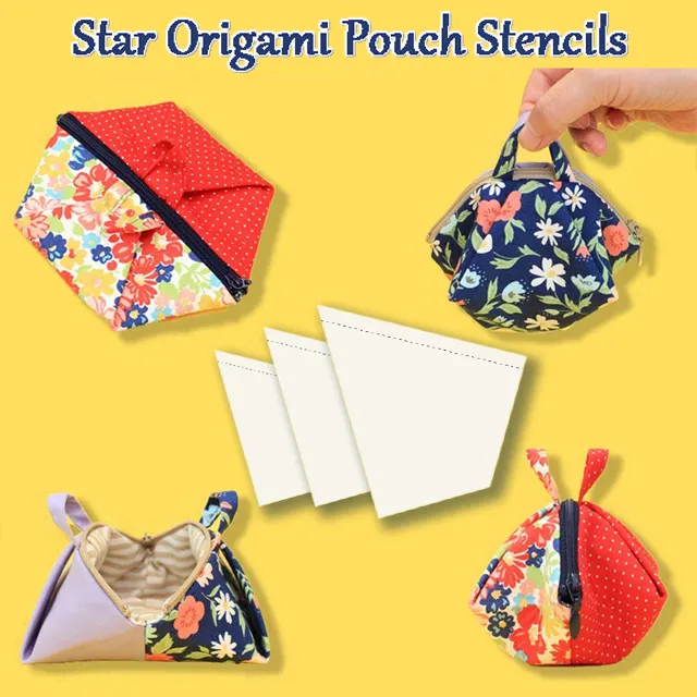 2021 Star Origami Pouch Stencils