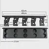 10 Holes Fishing Rod Holder Wall Mount Fishing Rod Rack for Garage Wall Ceiling