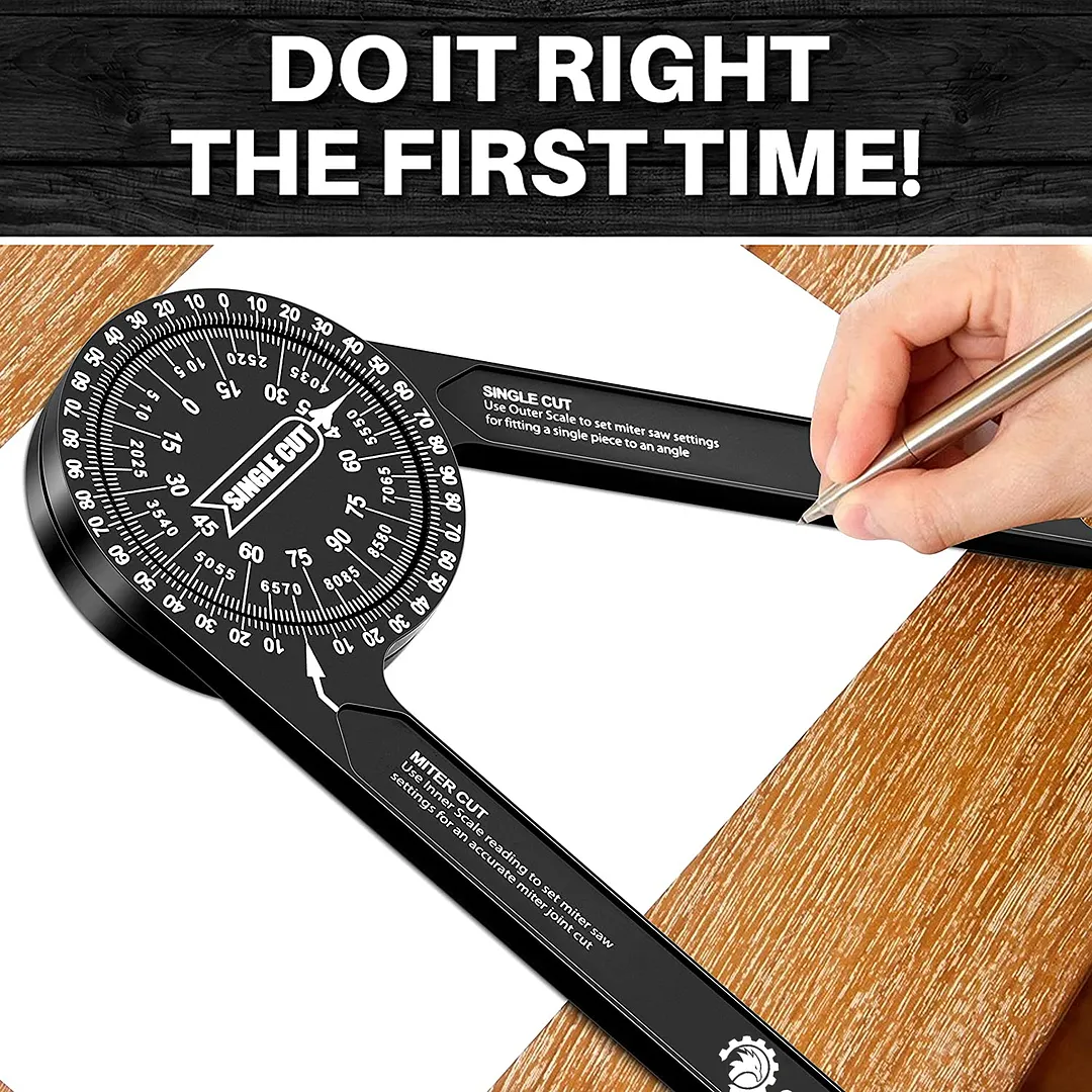SAKER&reg; Miter Saw Protractor 
