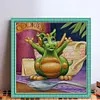 (US Local)Dragon-14CT Stamped Cross Stitch Kit(50x50cm)