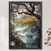 Late Autumn In Jiangnan-11CT Stamped Cross Stitch 50*70cm/19.69*27.56in(Big Size)
