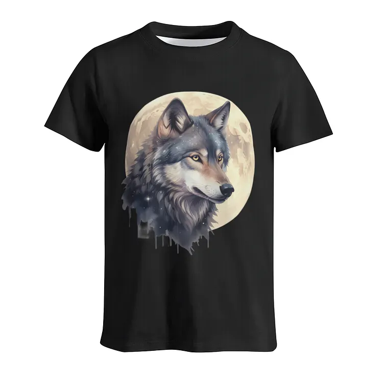 Wolf Shirt Moon 
