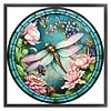 (Counted/Stamped) Dragonfly - 18CT Cross Stitch 20*20cm/7.87*7.87in