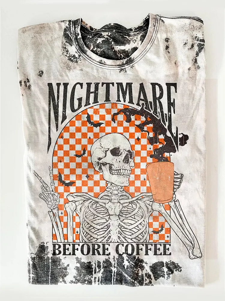 Unisex Artistic Halloween  T-shirt