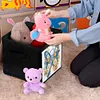 (US Local)DIY Diamond Painting Storage Box Canvas Organizer Box Diamond Painting Kit (E)