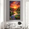 Mountains Fields-Full Round Diamond Painting 40*70CM