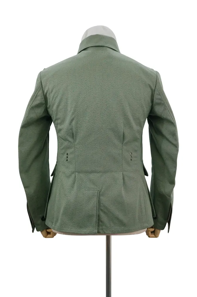   Polizei German M1936 Officer Mottled Green Summer Tunic Feldbluse German-Uniform