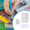 Diamond Painting Storage Book Clear Loose Leaf Self Sealing Plastic Bags
