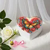 DIY Diamond Painting Heart-Shaped Jewelry Box Decorative Storage Case Home Decor