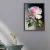 Pink Rose-Paint By Numbers Acrylic Painting 30*40CM