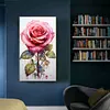 【Limited Stock Sale】(Big Size)Texture Rose-Paint by Numbers Acrylic Painting 40*70CM