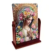 (US Local)Praying Lady Special Shape Diamond Painting Mirror Table Top Diamond Mirror Kit