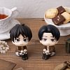 Look Up Series Special Collection Ver. Eren Yeager & Levi Ackerman - Attack On Titan Official Statue - MegaHouse