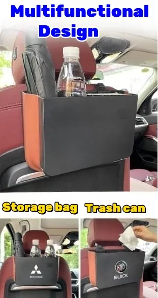 Car Multifunctional Foldable Telescopic Hanging Garbage Can