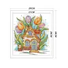 Tulip-14CT Stamped Cross Stitch Kit(29*34cm)