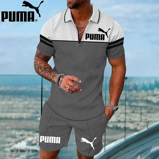 PUMA New Zip mu&scaron;ke kratke hlače kratkih rukava, 2 komada
