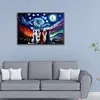 Three Cats-Paint by Numbers Acrylic Painting 60*40CM