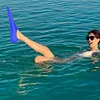 Swimming Training Fins Diving Shoes Non Slip Portable for Kids Girls Boys Adults