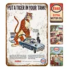(Multi Style)Esso Petroleum Tiger - Vintage Metal Signs - 30*40cm