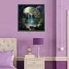 Diamond Painting-DIY Full Round Drill Forest Lake