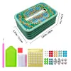 (US Local)Acrylic Flower Diamond Painting Paper Towel Dispenser Decor Tissue Box Kit