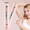 2 in 1 Electric Shaver for Women, 1 Box Rechargeable Electric Shaver & Accessories, Wet and Dry Use Body Trimmer for Home & Travel, Halloween, Christmas