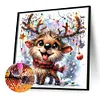 Diamond Painting-DIY Full Round Drill Christmas Elk