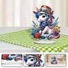 >SALE<PET Double Sided Special Shaped Horse Diamond Painting Desktop Decor for Adults
