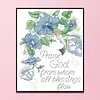 Letter Flower-11CT Counted Cross Stitch Kit(22*28cm)