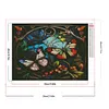 Butterfly - Round AB Drills Diamond Painting(55x45cm)