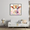 >SALE<Full Embroidery Eco-cotton Thread 11CT Printed Zodiac Oxt Cross Stitch 40x40cm