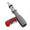 10 in 1 Screwdriver Set Magnetic Precision Screwdriver Bits Repair Torx Ratchet Screwdriver for Cell Phone Laptop Non-slip Hand Tools