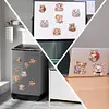 12PCS DIY Diamond Art Refrigerator Sticker Kits for Home Decor (Piglet)
