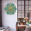 Diamond Painting Mandala Pendant Clock