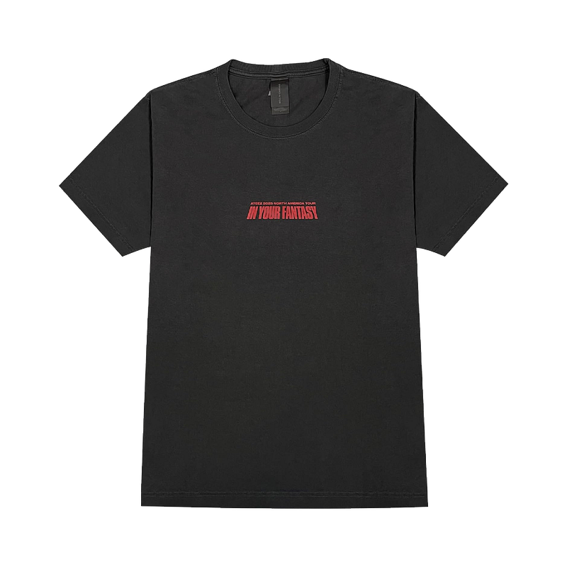 2025 ATEEZ In Your Fantasy World Tour North America PLAME Ver. T-Shirt