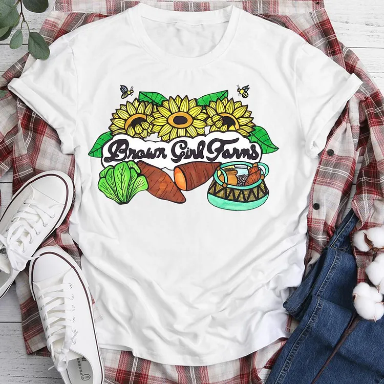 ANB - Brown Girl Farms Retro Tee -05996